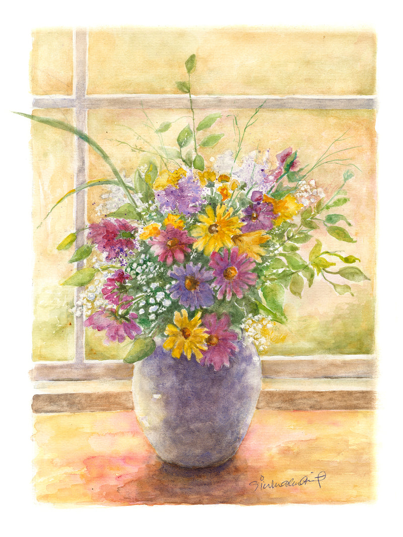 Buketten från Barbro - Fine art print
